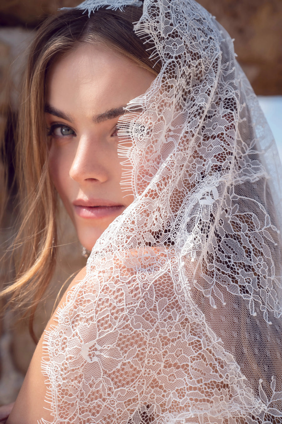 Lace & Love custom wedding dress