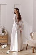 Flutter Sleeves Boho Lace Wedding Dress, Made to Measure in Israel | Lace & Love by Shany Sasson