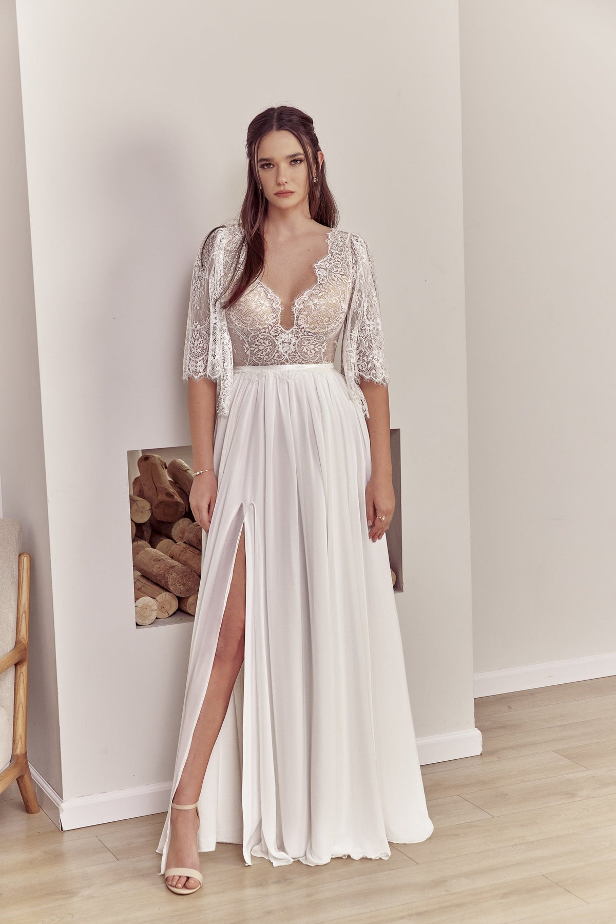 Hazel Gown, full-length view