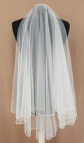 Short Soft Tulle Wedding Veil by Lace & Love (view 1)