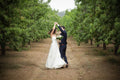 Romy Gown — lace & chiffon boho wedding dress, made to measure by Lace & Love (view 1)