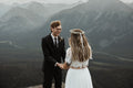 Cora Gown — lace & chiffon boho wedding dress, made to measure by Lace & Love (view 1)
