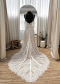 Ivy Gown — vintage lace boho wedding dress, made to measure by Lace & Love (view 1)